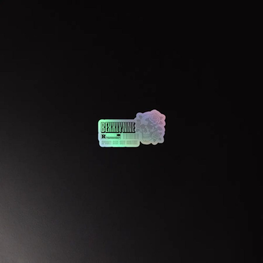 Restricted Content Holographic Sticker product image (4)