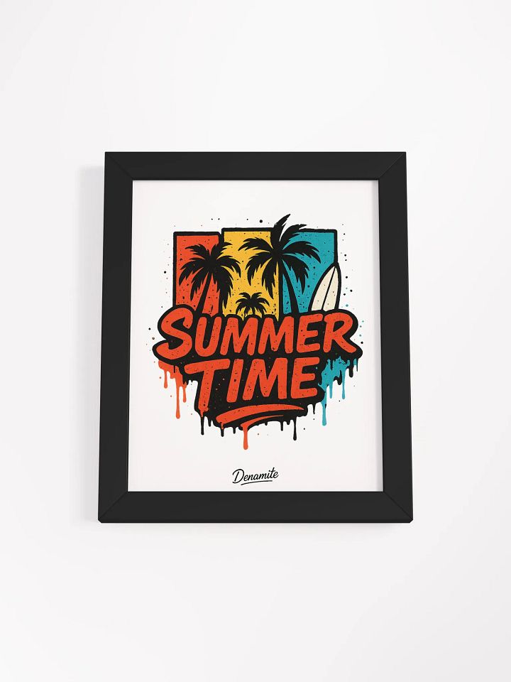 SUMMER TIME! - Framed Poster product image (1)