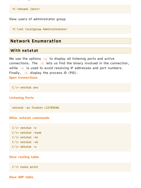Windows Hacking Study Notes & Cheat Sheets product image (3)