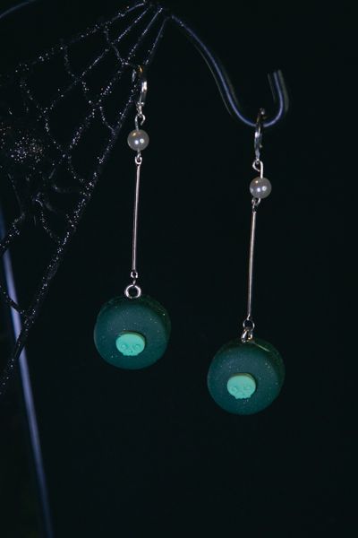 Poison Macaron Dangles product image (1)