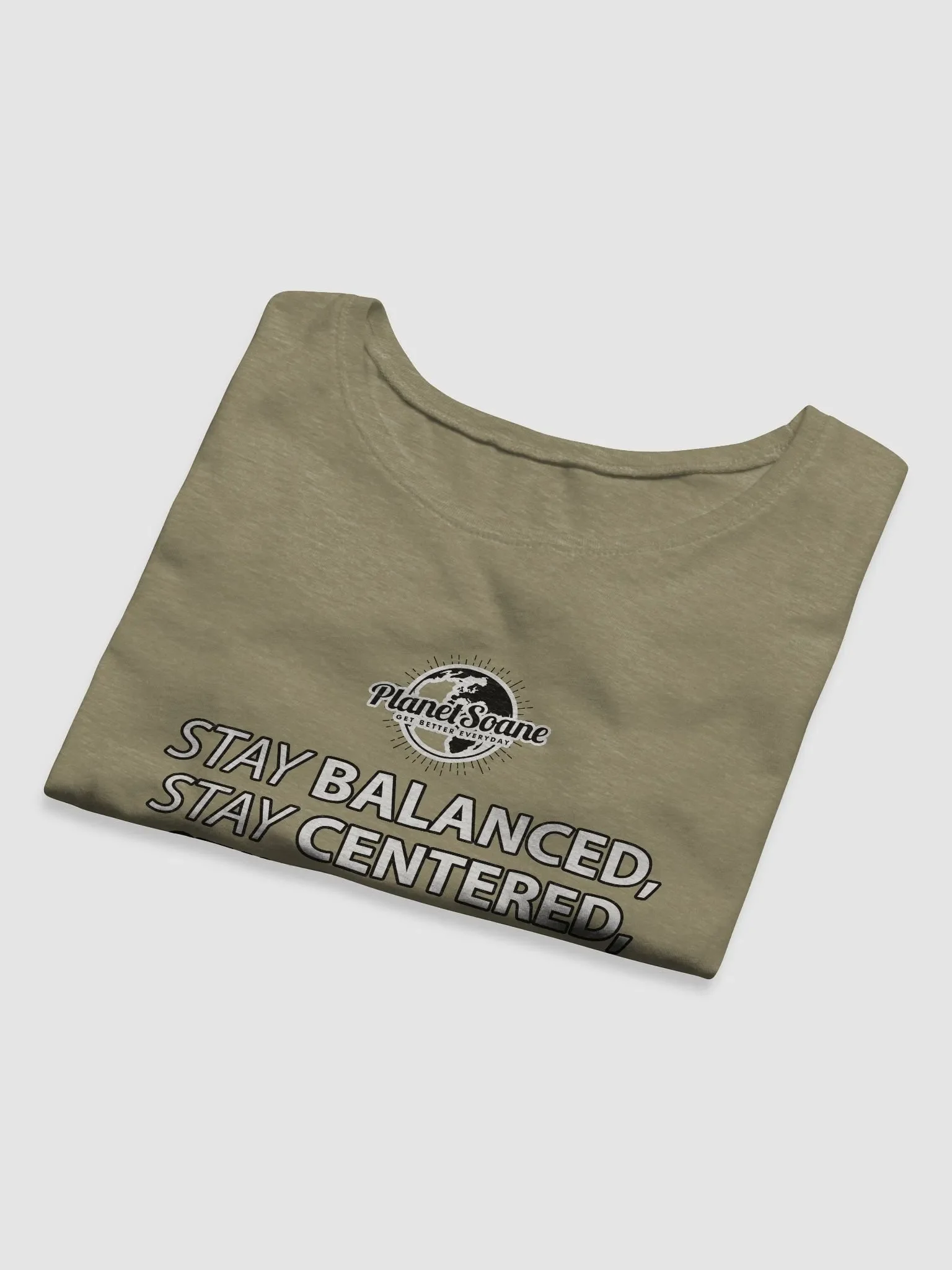 Stay Balanced, Centered & Focused (Womens Shirt) product image (10)