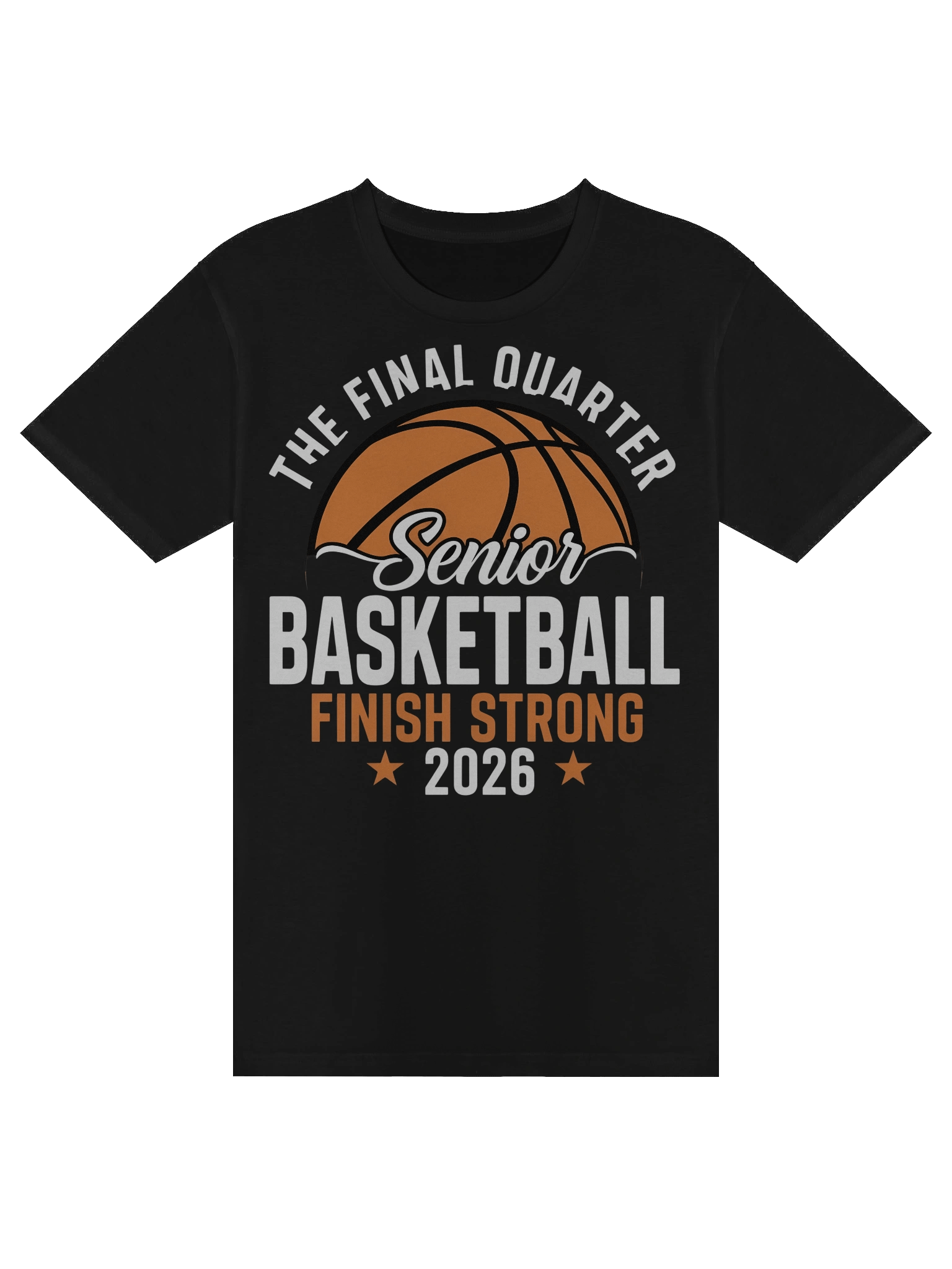 Senior Finish Strong Basketball 2026 T-Shirt product image (9)
