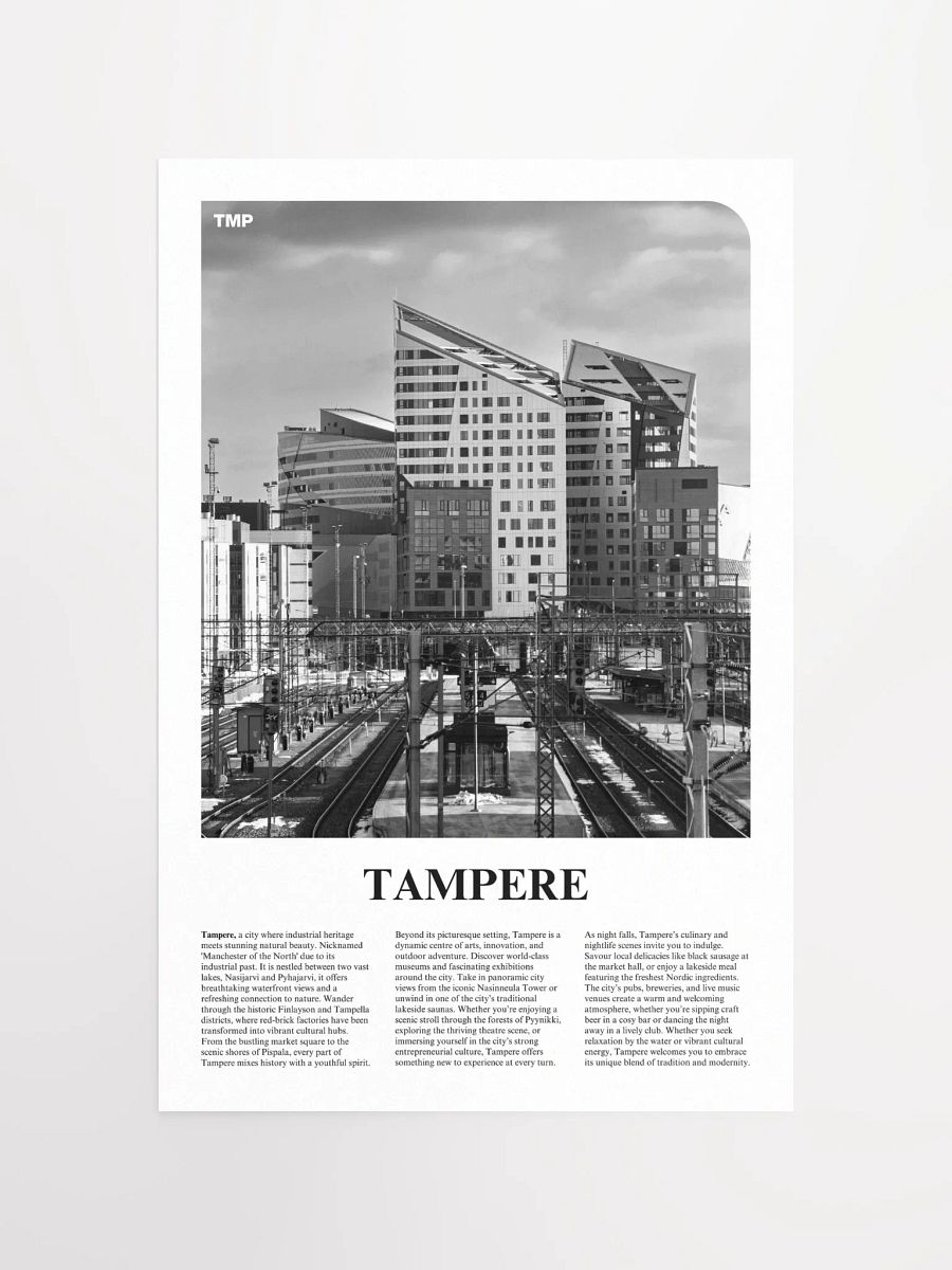 Tampere 02 Newspaper Poster product image (13)