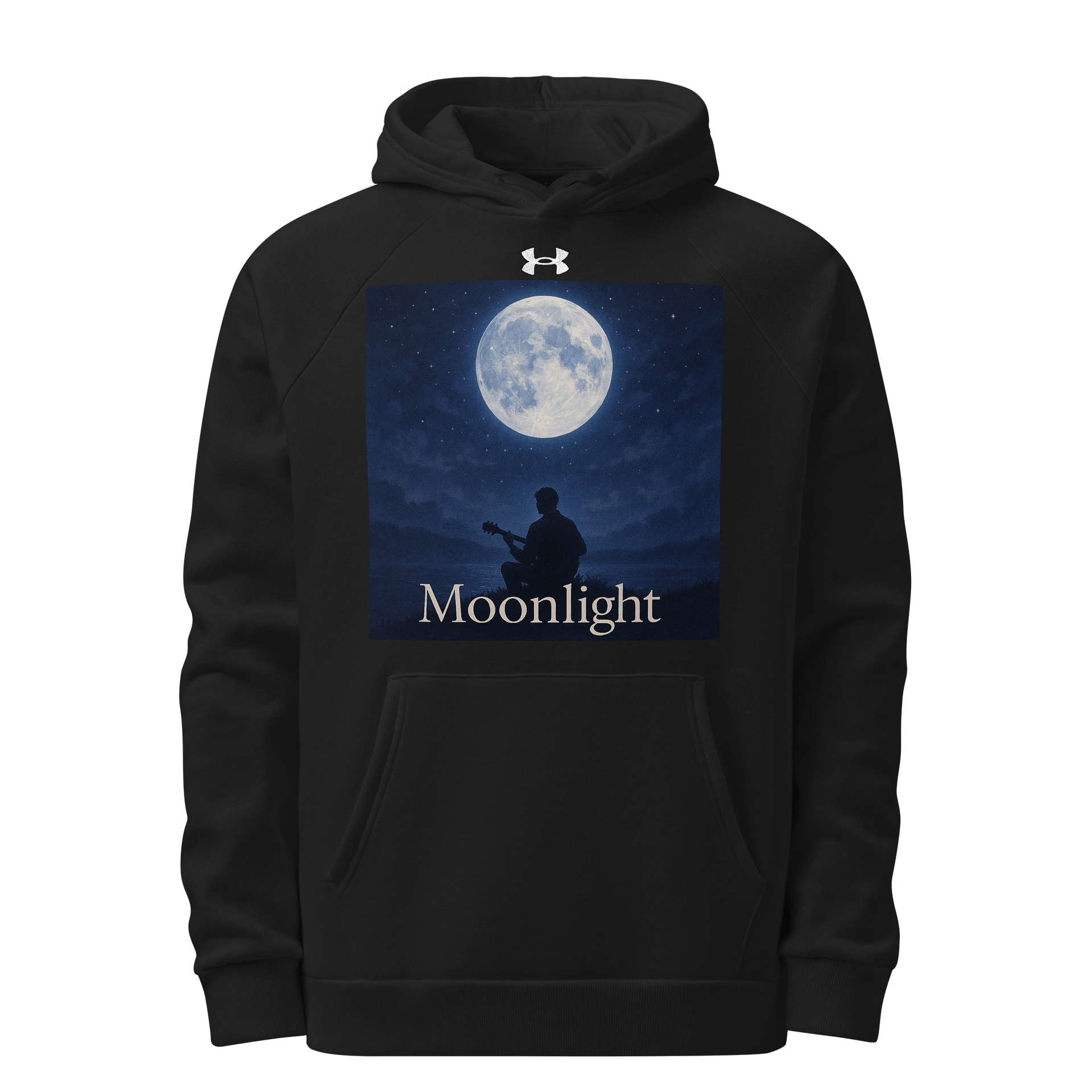 Moonlight Album Cover Under Armour© Hoodie - Show your Support with Style - Menswear, Womenswear product image (1)