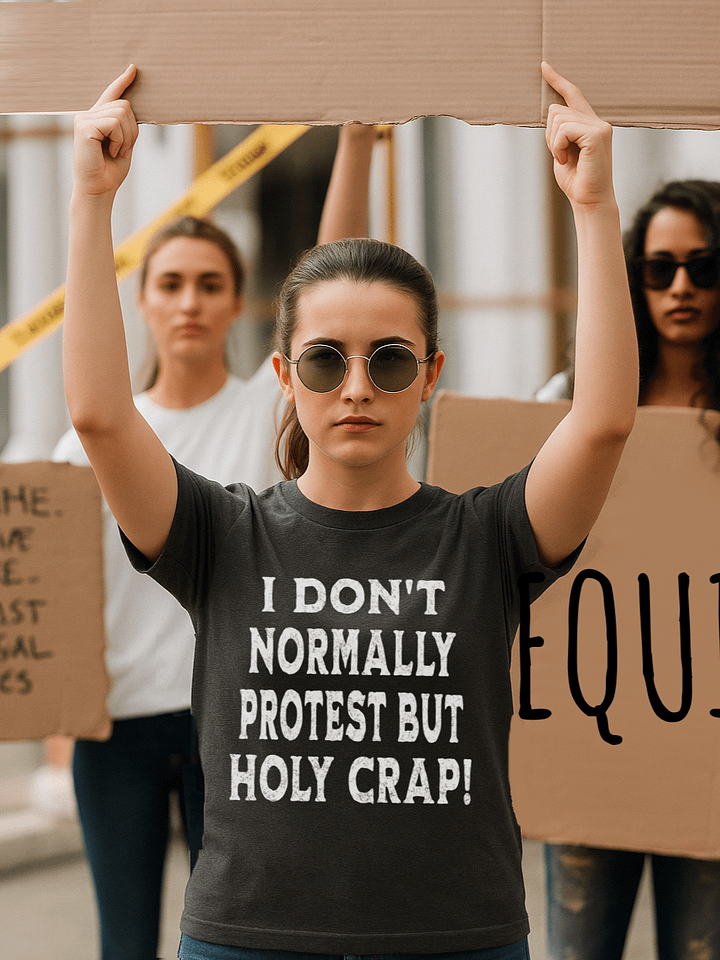 I Don't Normally Protest Tee product image (13)