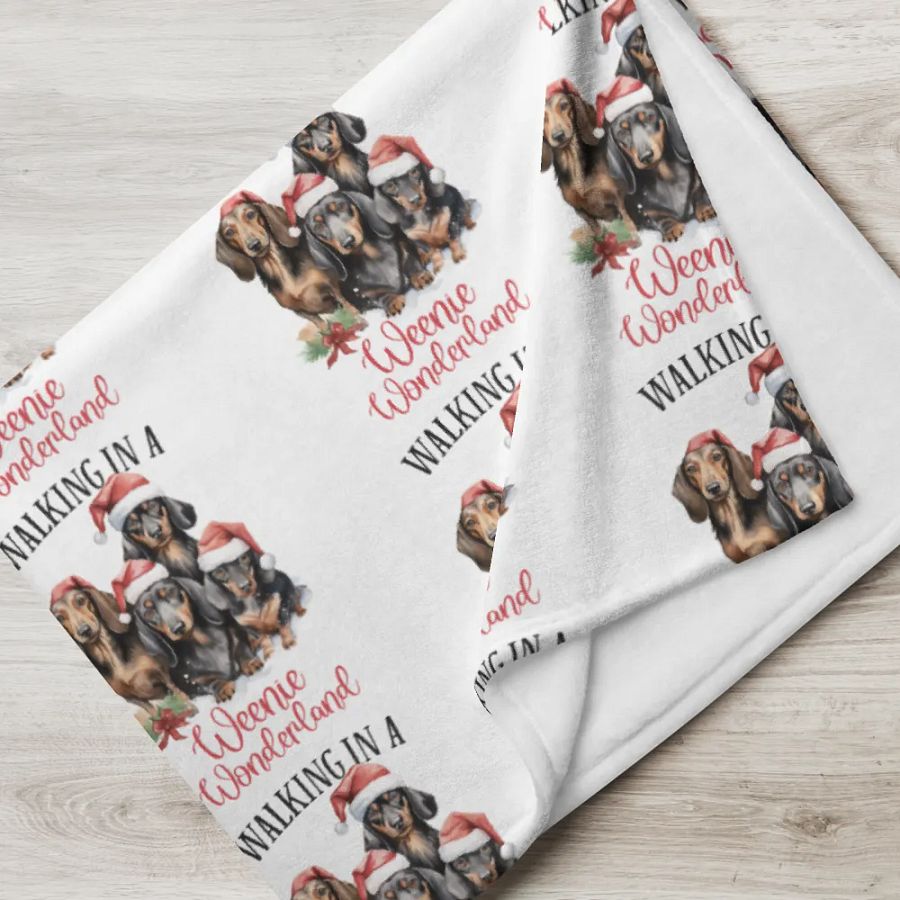 Weenie Wonderland Blanket product image (5)