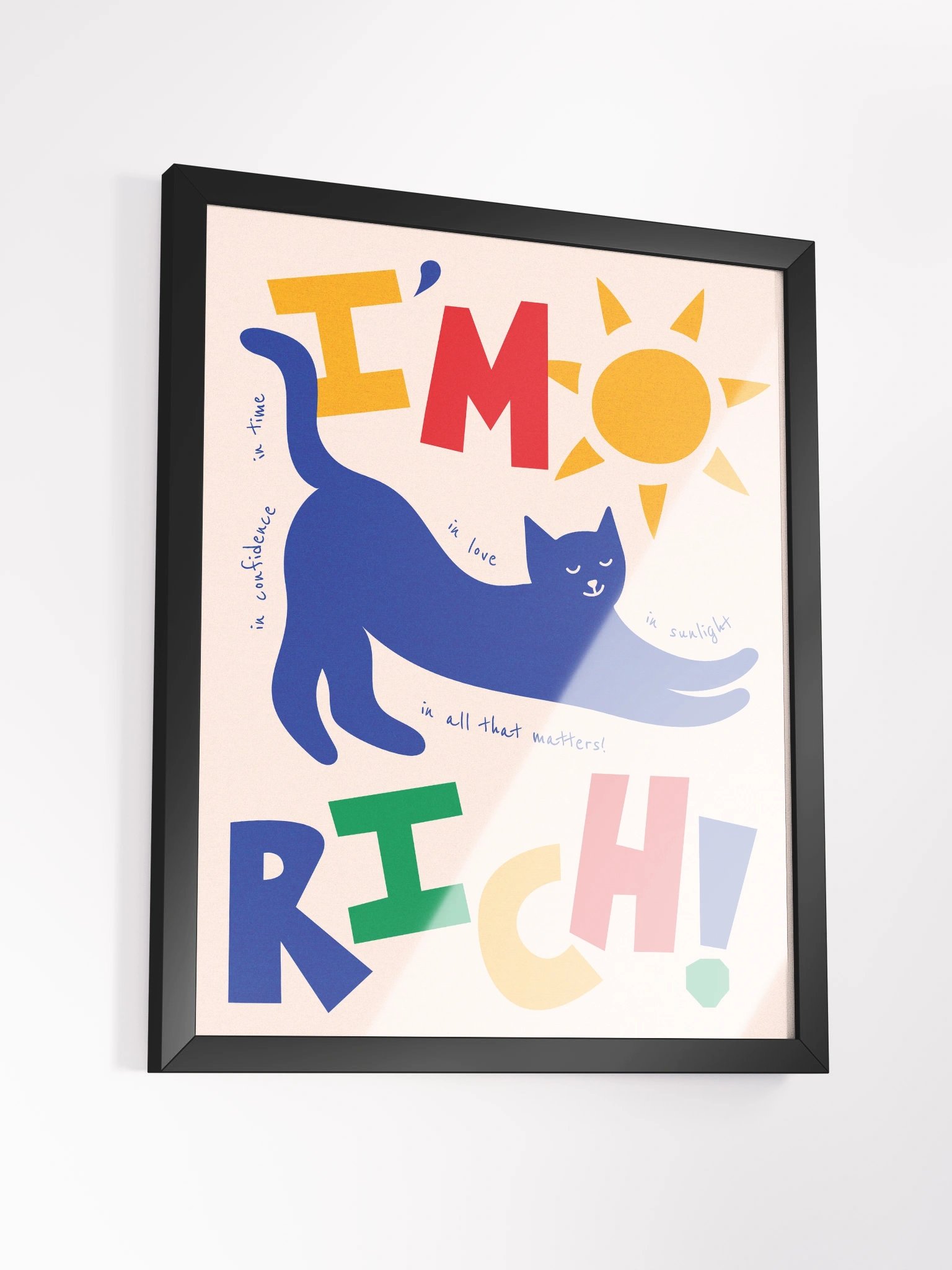 I'm Rich! (Framed) product image (3)