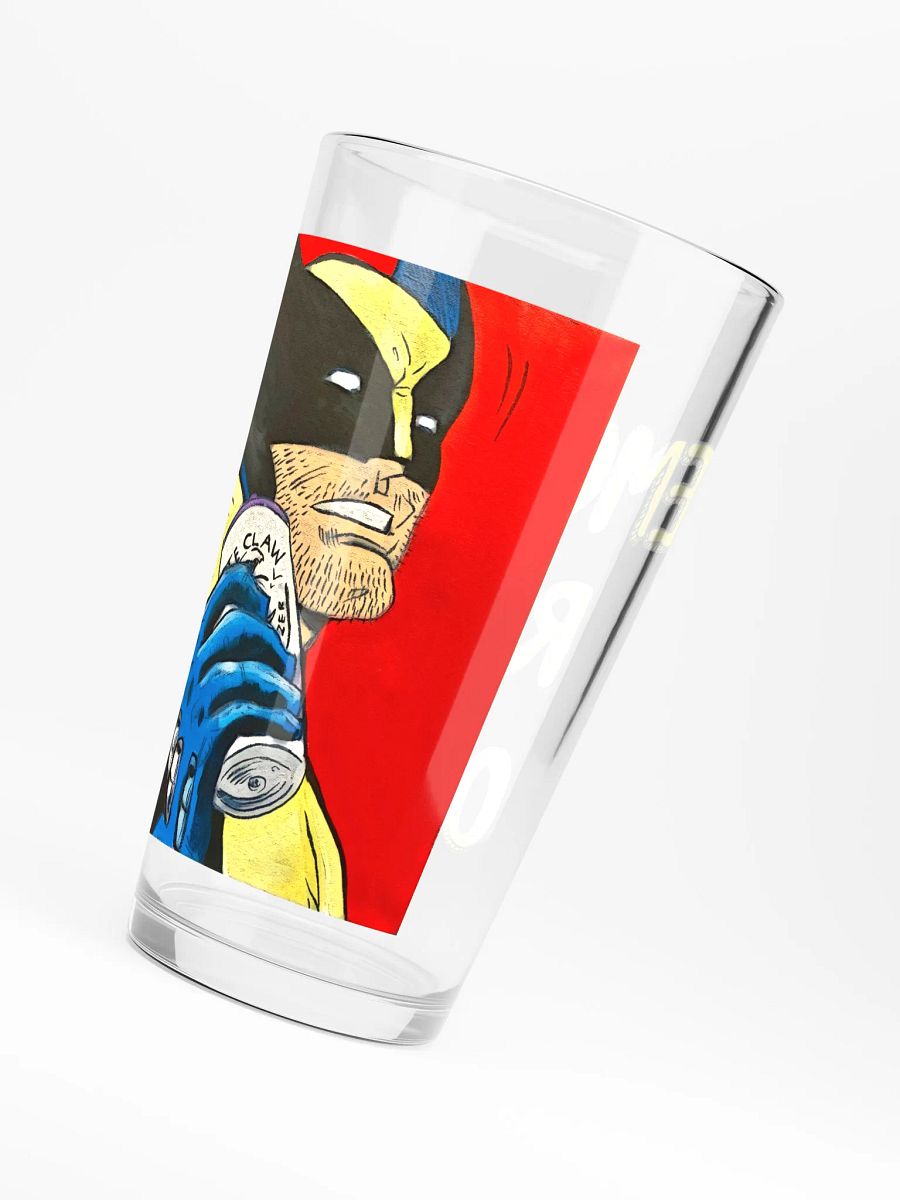 Superhero Shaker Pint Glass product image (6)