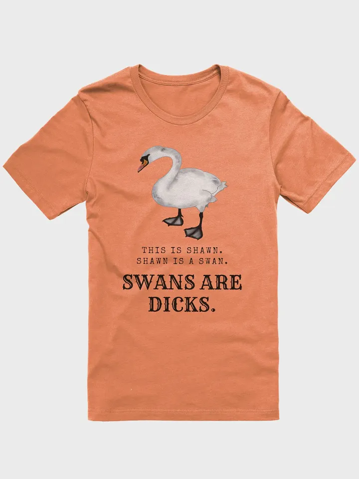 Shawn the Swan tshirt product image (1)