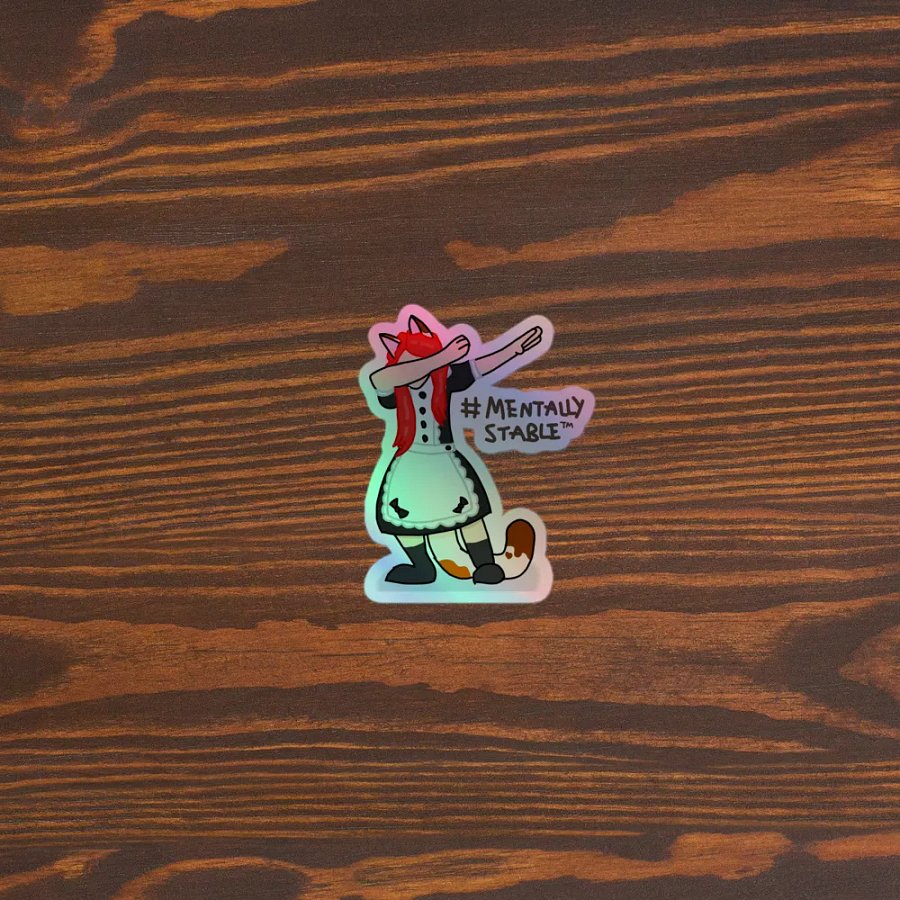#MentallyStableTM Sticker product image (5)