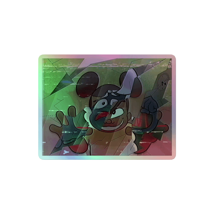Crack the Screen Holo Sticker product image (2)