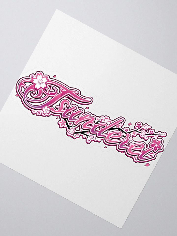 Tsunderei Sticker product image (2)