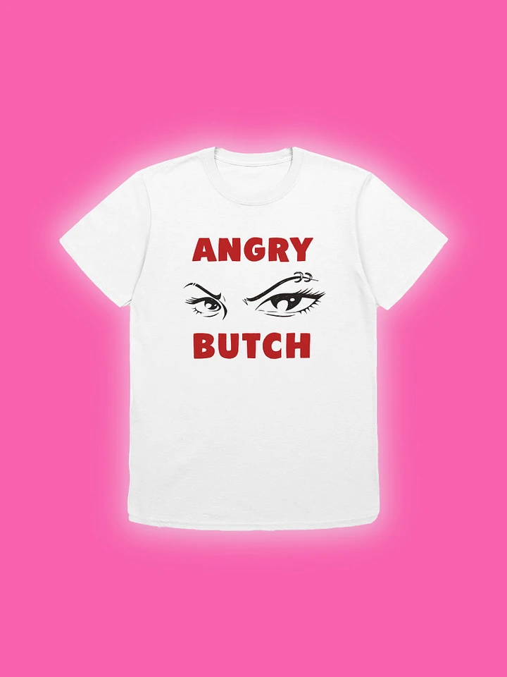 Angry Butch White Unisex T-Shirt product image (1)