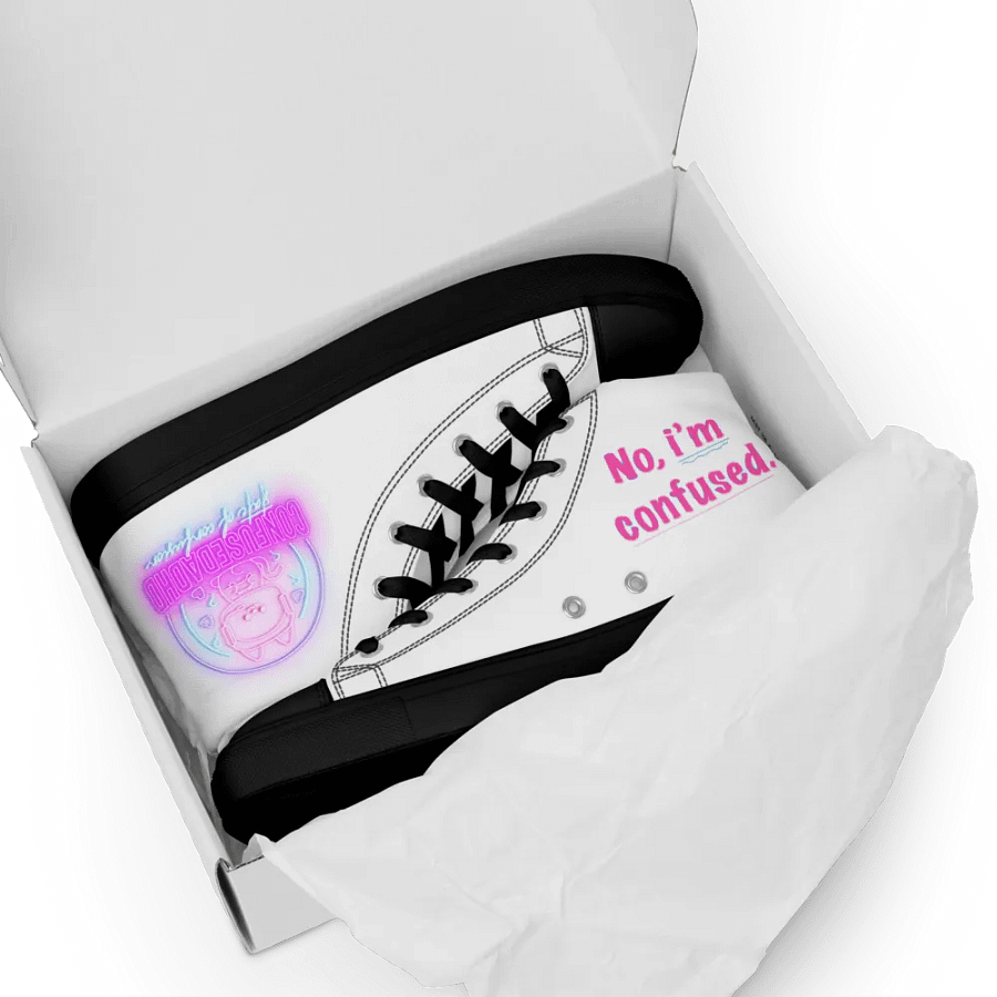 No, I'm Confused Canvas Shoes product image (13)
