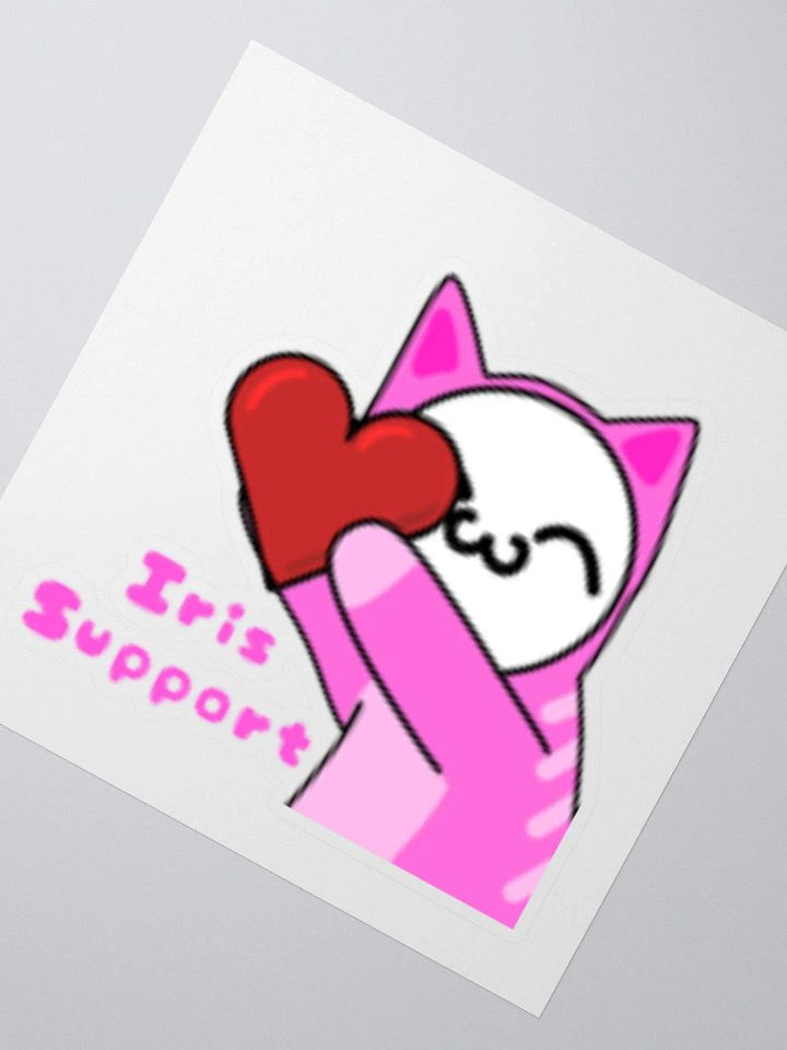 Iris Support sticker product image (2)