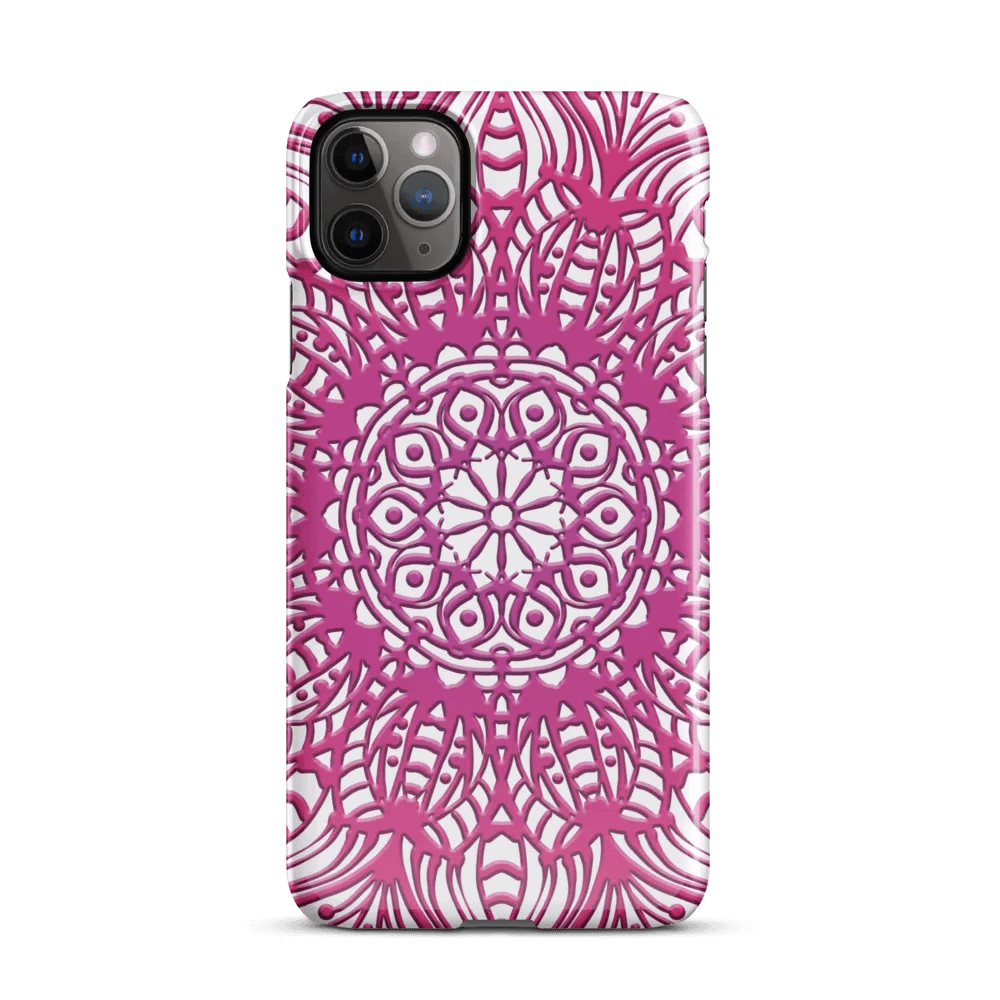 Pink romantic mandala phone case product image (4)