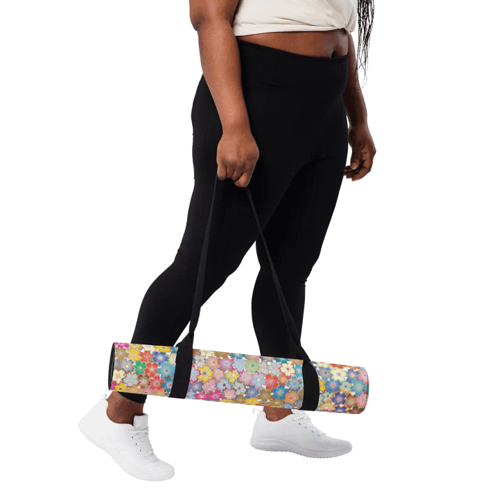 Flower Yoga Mat product image (2)