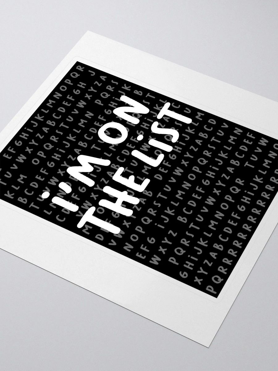 The List Sticker product image (3)