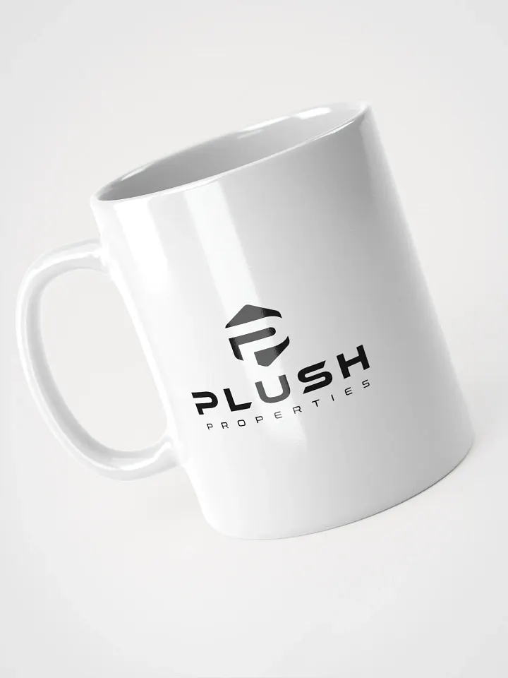 Plush White Glossy Mug product image (1)