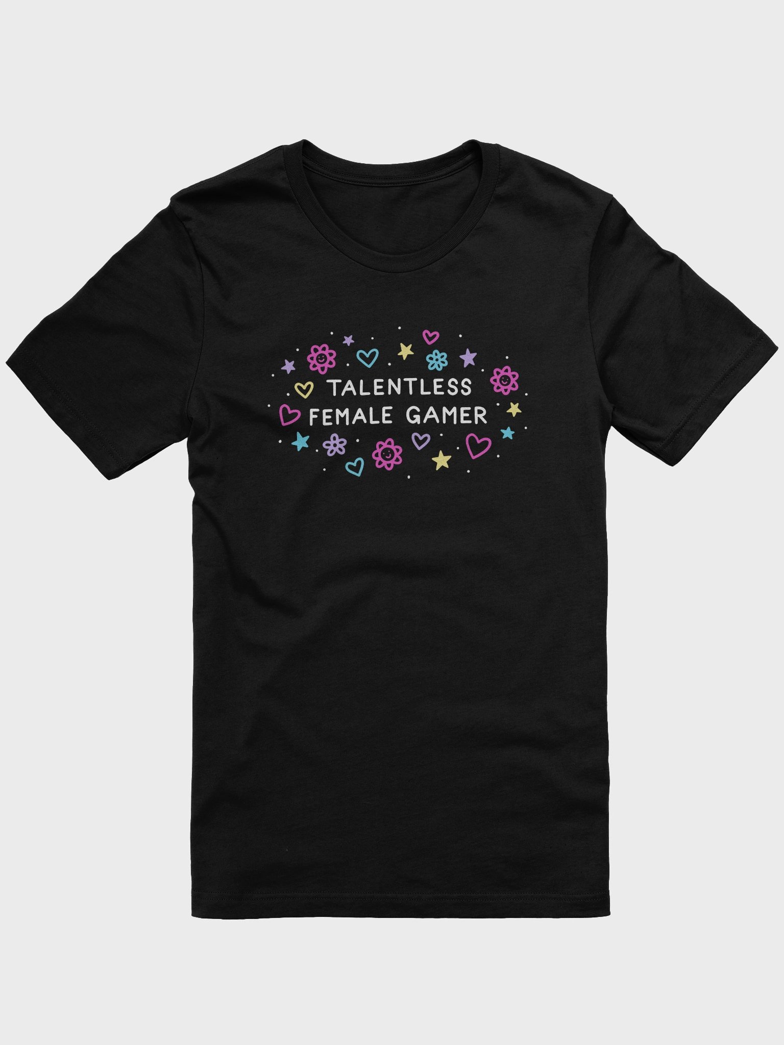 Talentless Female Gamer Tee product image (1)