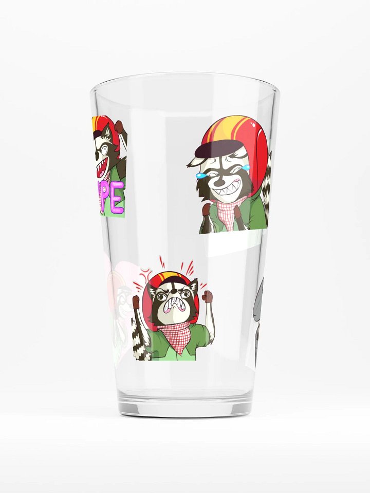 TrashTeamGaming Pint Glass product image (1)