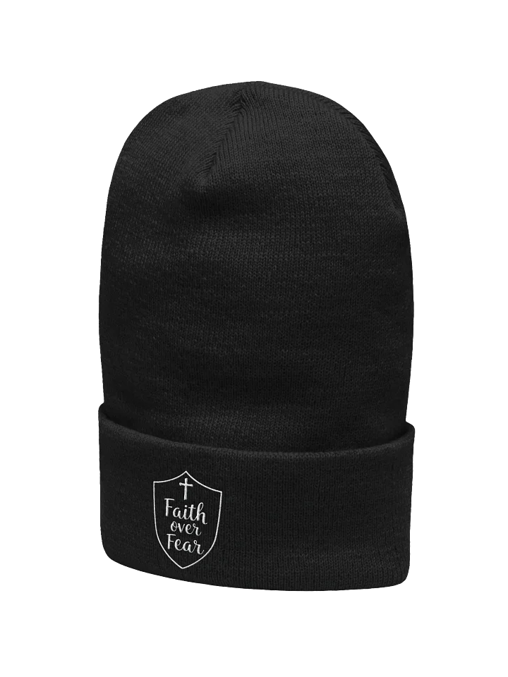 The LowKey Christian – “Faith Over Fear” Beanie product image (19)
