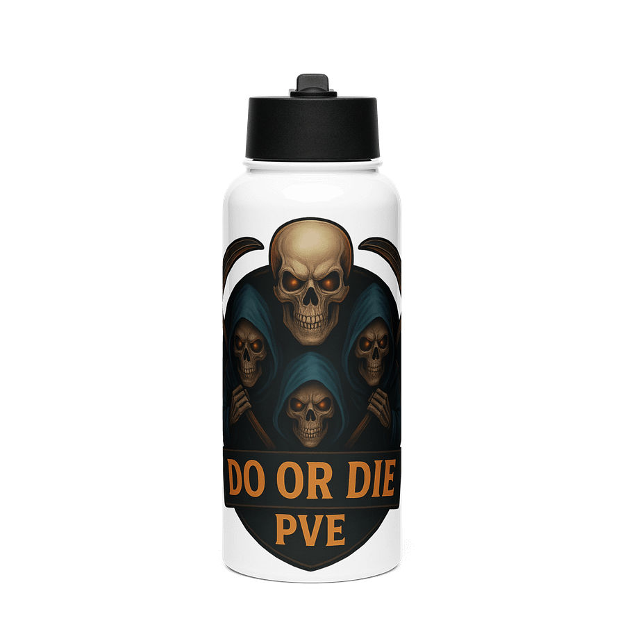 Grim Reaper Stainless Steel Water Bottle product image (1)