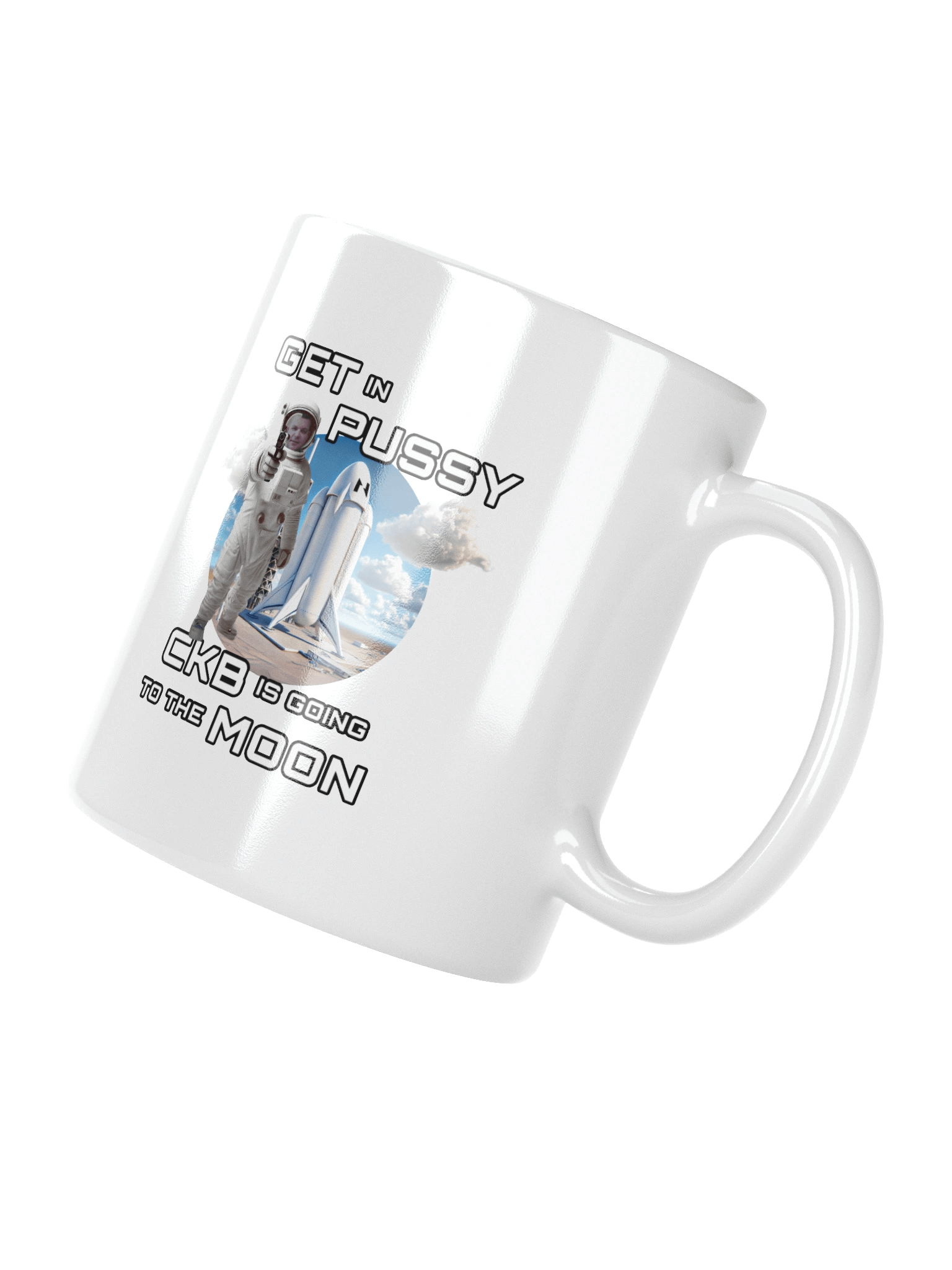 CKB is Going to the Moon Mug White product image (3)
