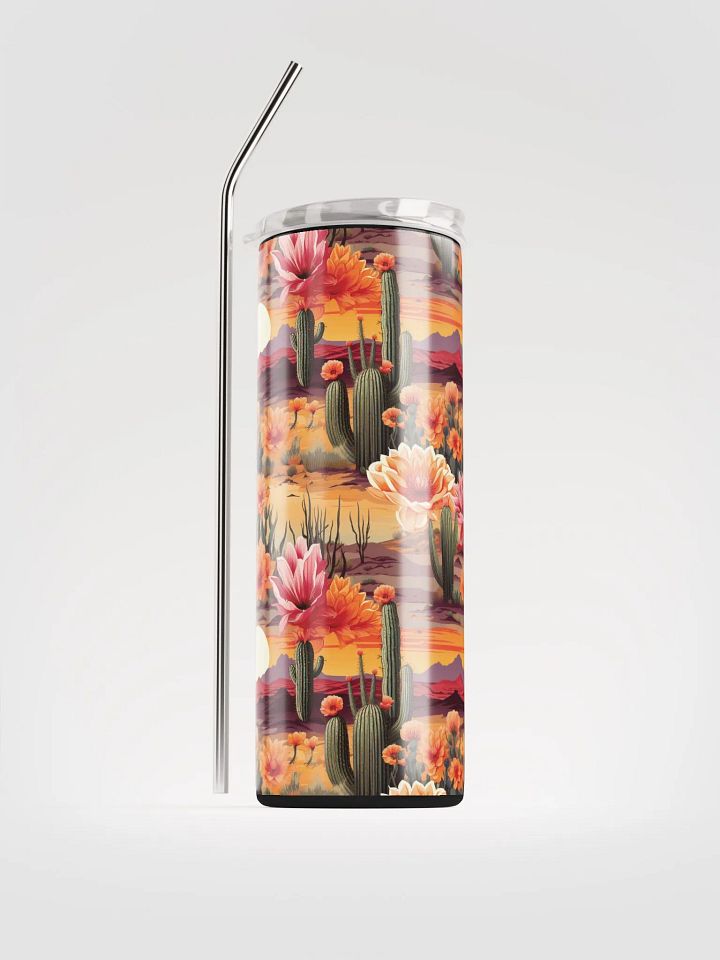 Cactus Sunset 20oz Skinny Tumbler product image (1)