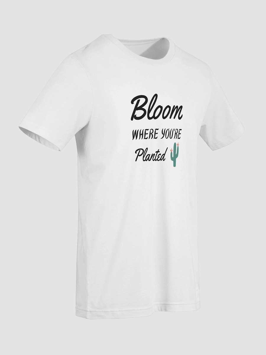 Cactus Whispers Bella+Canvas T-Shirt product image (9)
