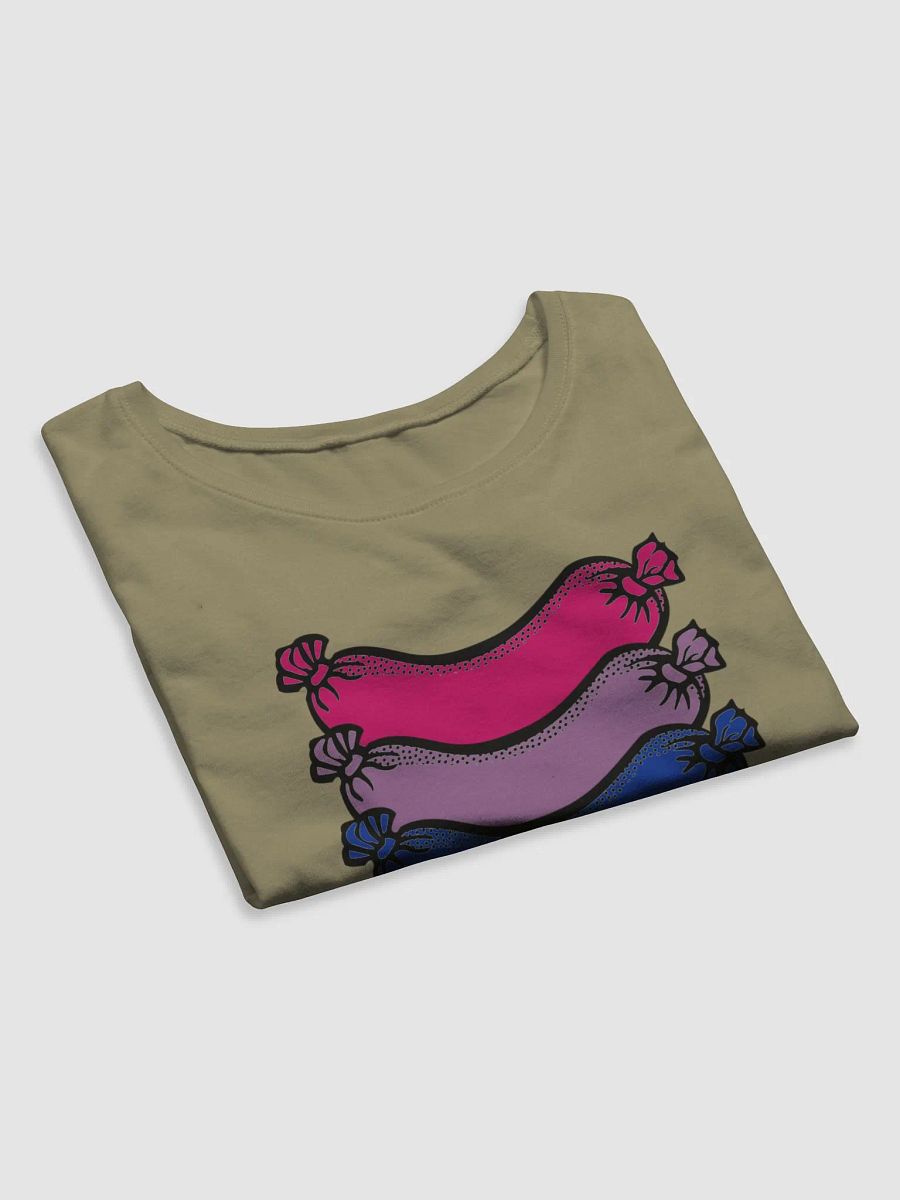 Bi Pride Crop Sausage Tee product image (12)