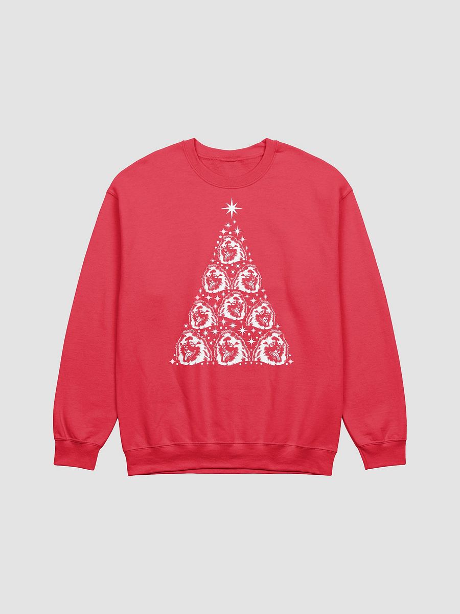 Keeshond Christmas Tree Sweatshirt Design for Keeshond Paw-rents product image (23)