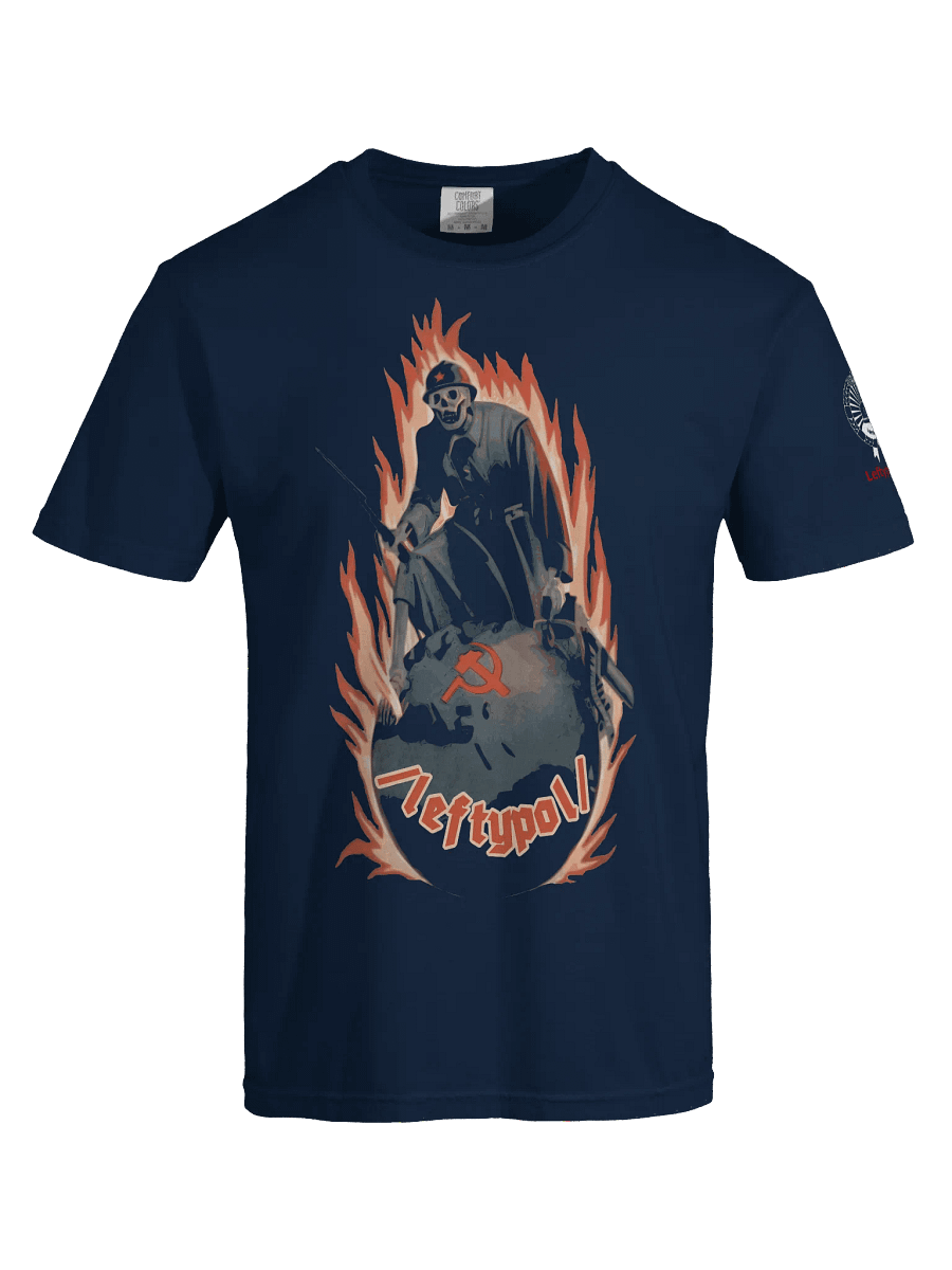 /leftypol/ - Skeleton T-Shirt product image (5)