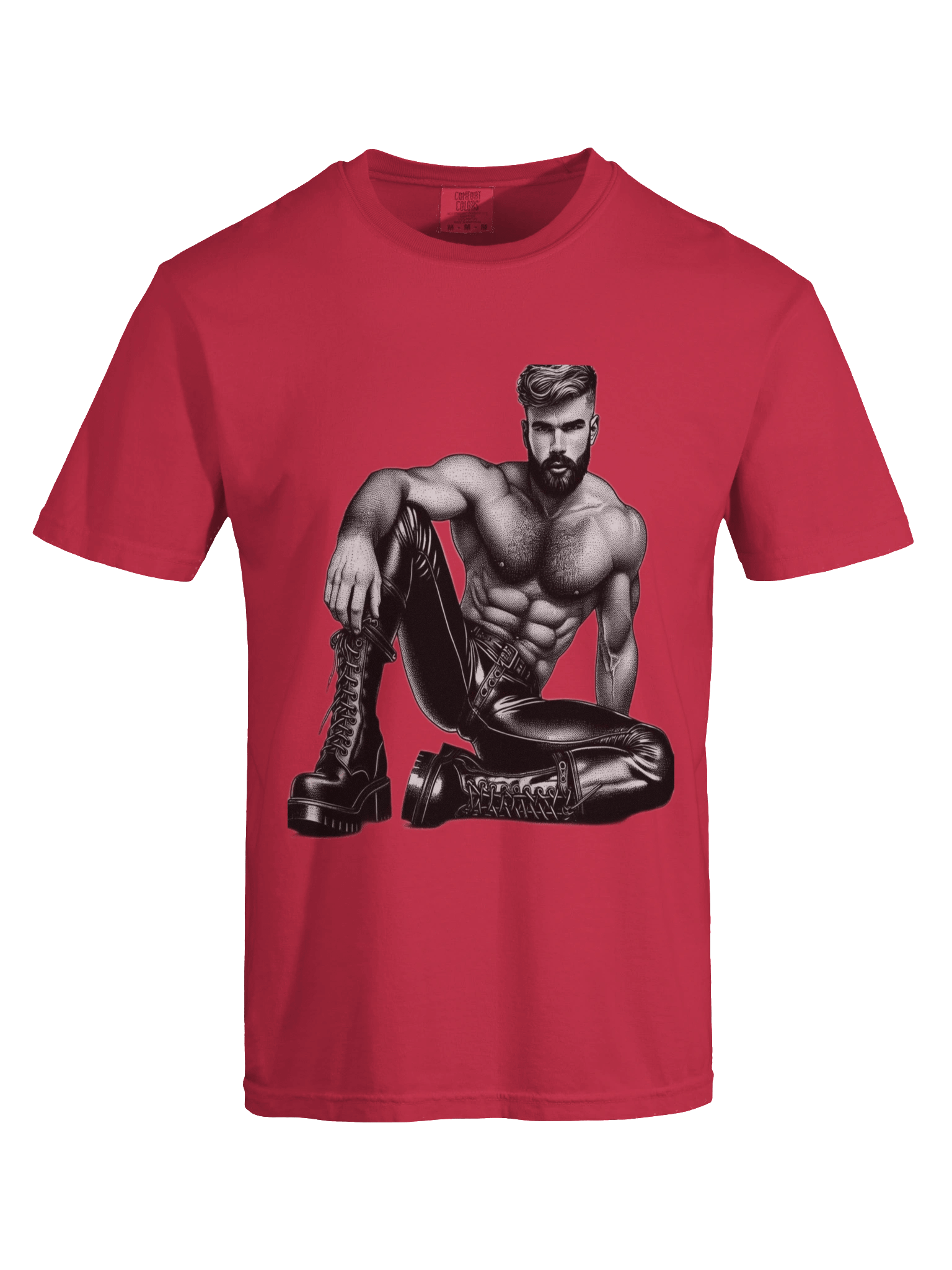 Gay Gods - Captain Ivan Gay Leather Bar Pride Berlin Graphic Design T-Shirt product image (37)
