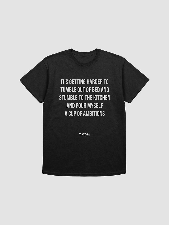 nope. resolute - harder tee product image (1)