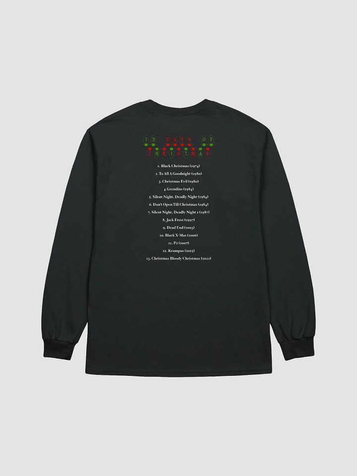 The Horror Show's 13 Days of Christmas Long Sleeve product image (2)