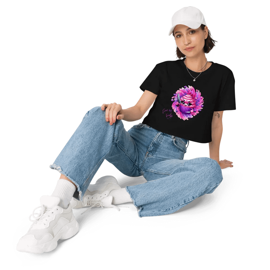 Sweet But Deadly Swirl Crop Tee product image (11)