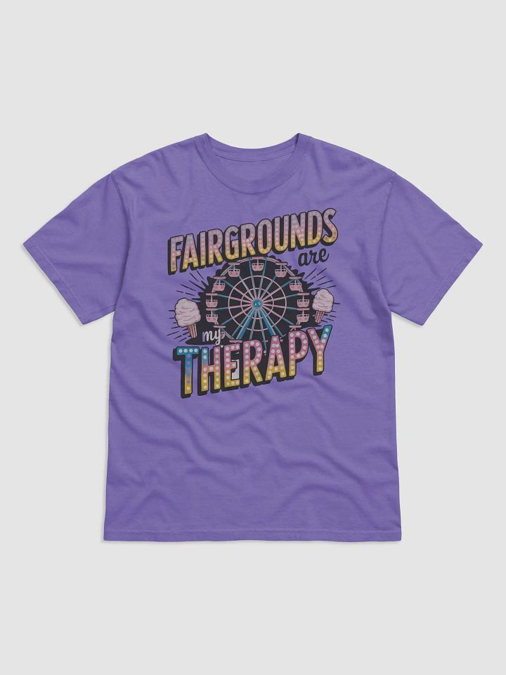 Fairgrounds Are My Therapy Tee product image (2)