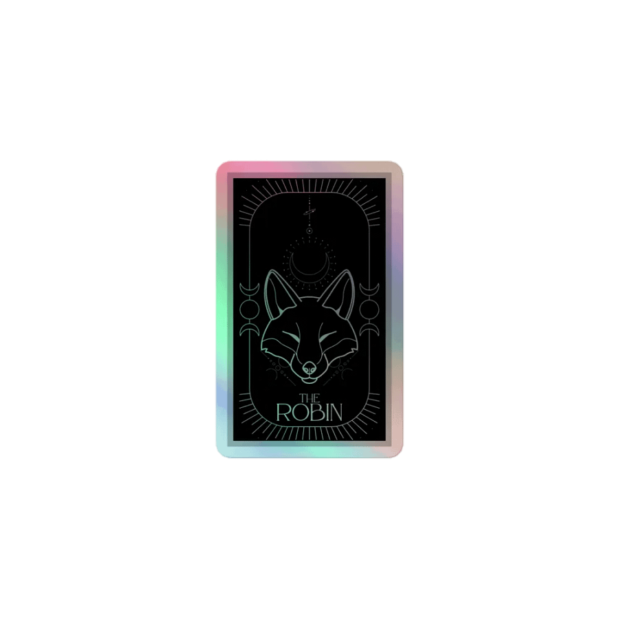 The Robin Holographic Sticker product image (1)