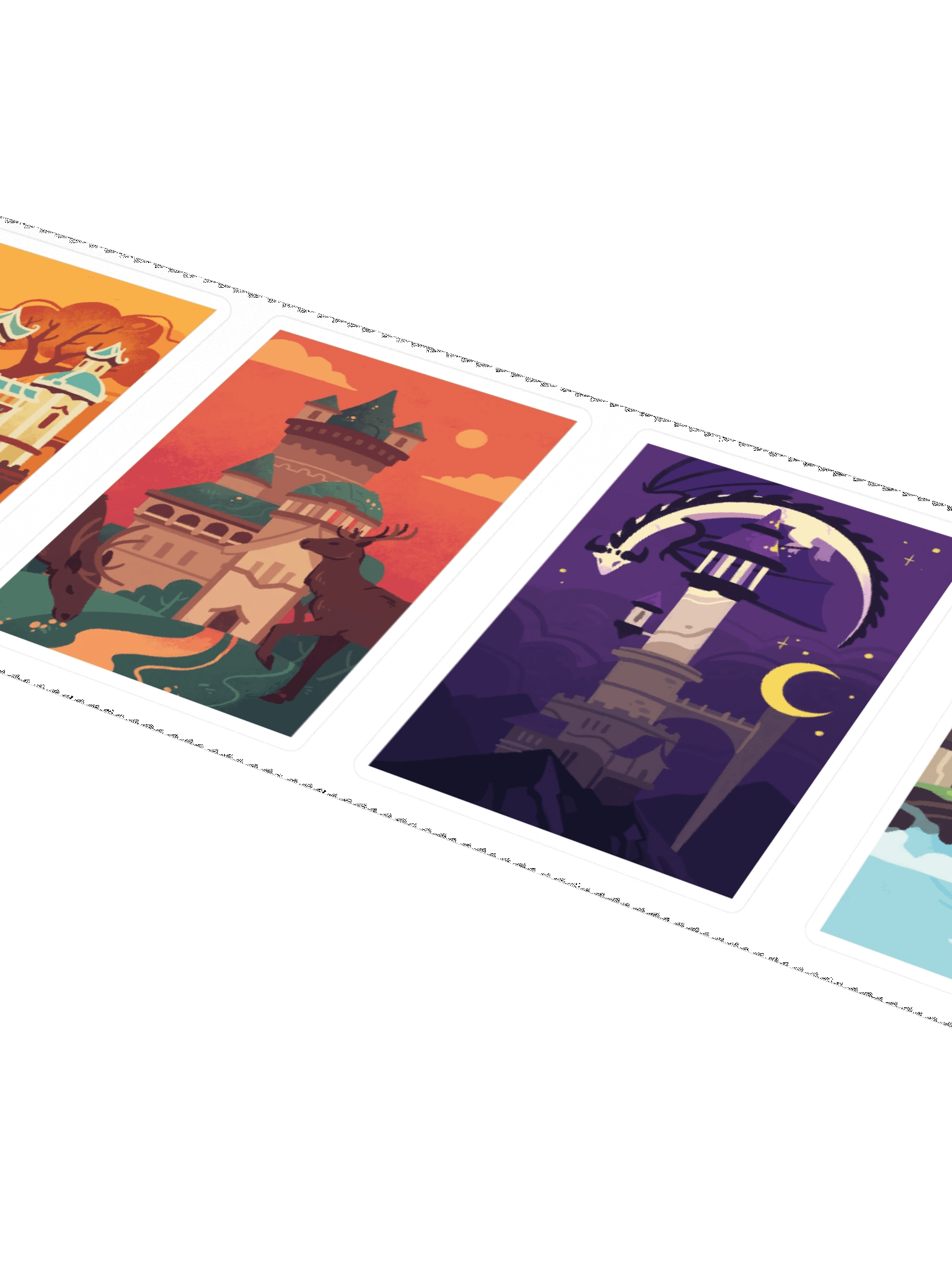 Rainbow Bases Stickers product image (4)
