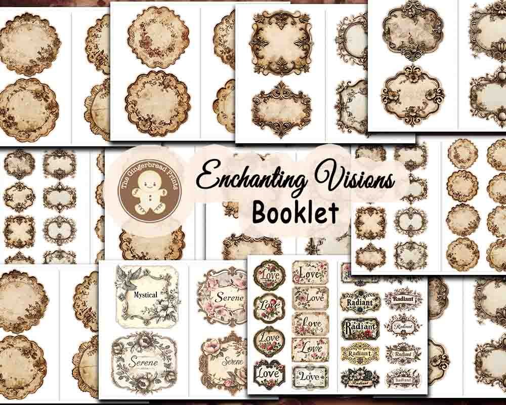 Enchanting Visions Ephemera Booklet Digital Download product image (6)