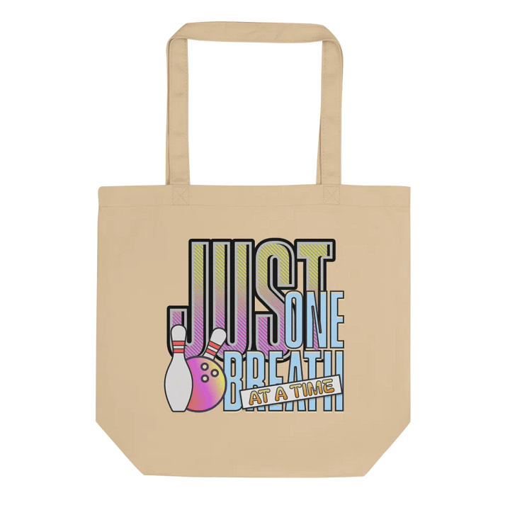 Just One Breath At A Time Bowling Eco Tote product image (1)