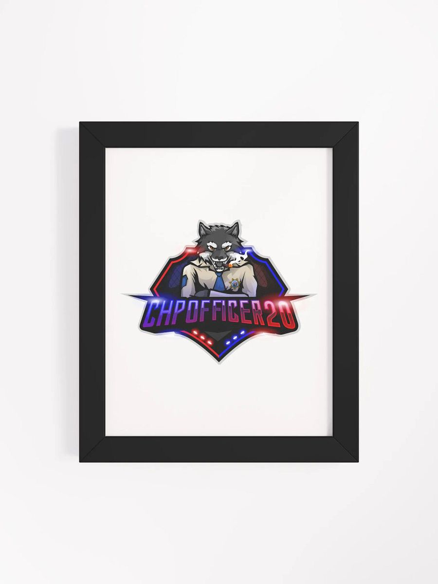 Wolf Badge Emblem Matte Poster product image (114)