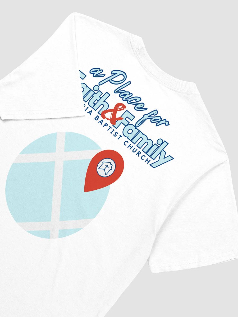 A Place for Faith & Family, With Marker on front. Basic Tee product image (16)