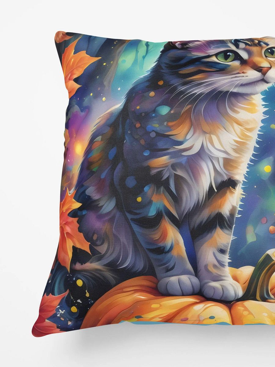 Pumpkin Purrfection All-Over Print Pillow product image (3)