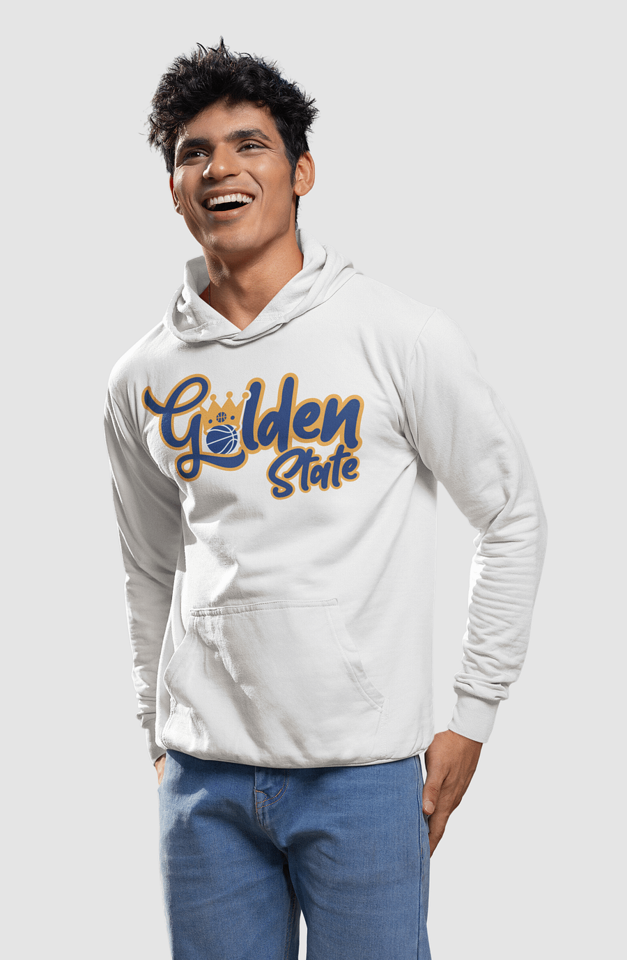 Golden State White hoodie product image (7)
