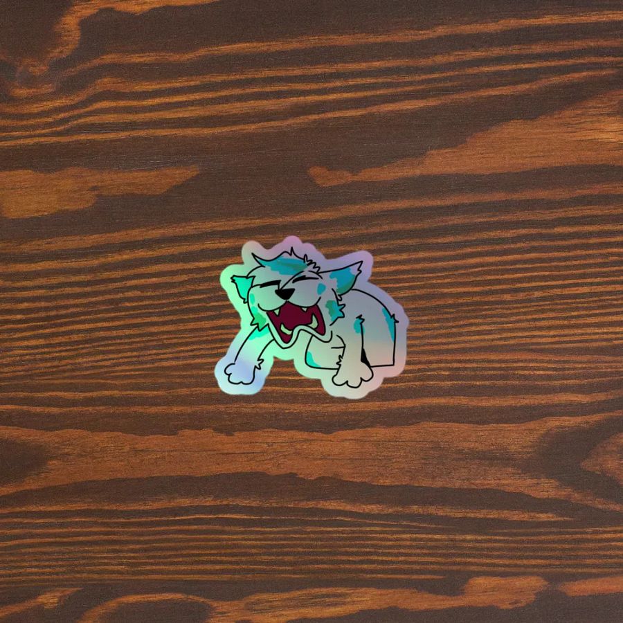 Fisk RAHHH Holographic Sticker product image (5)