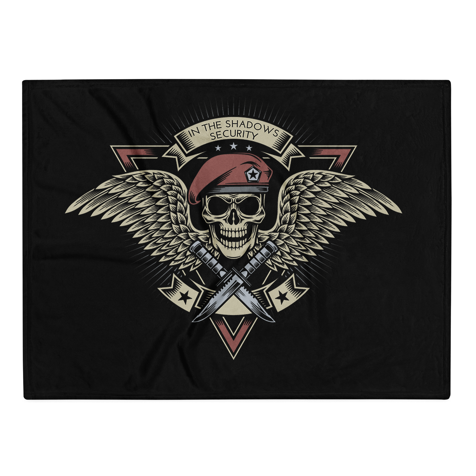 In the Shadows Security Throw Blanket product image (1)