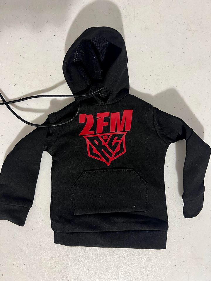 Black w/Red Logo 2FM Hoodie for Losi Promoto MX product image (1)
