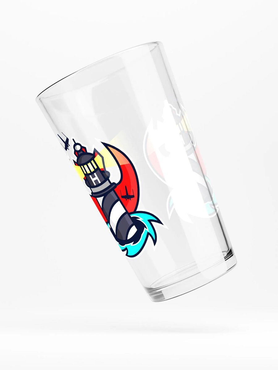 Retro Logo Pint Glass product image (4)